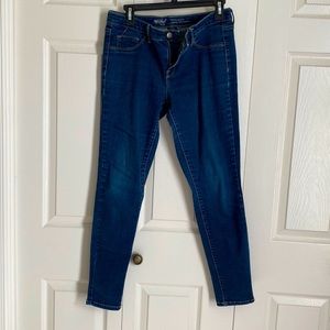 Mossimo Denim Mid Rise Medium Wash Jeggings